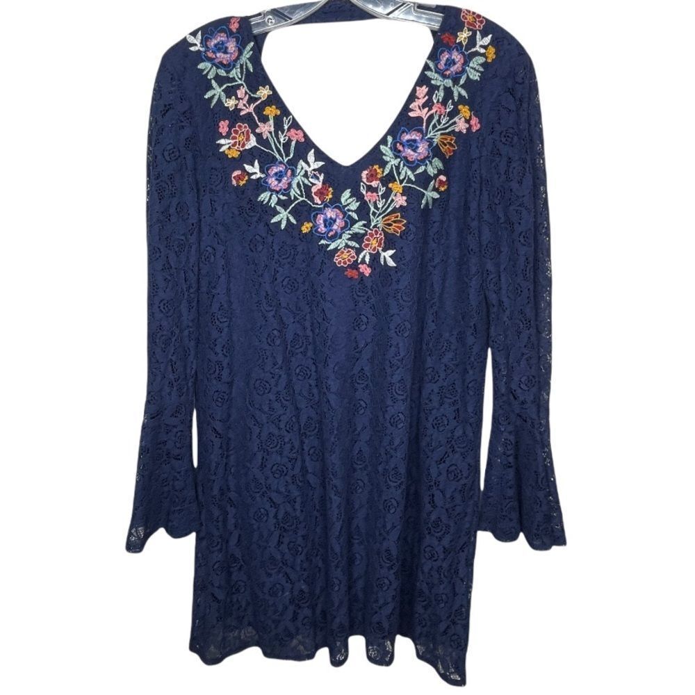Xhilaration‎ Lace Dress Navy